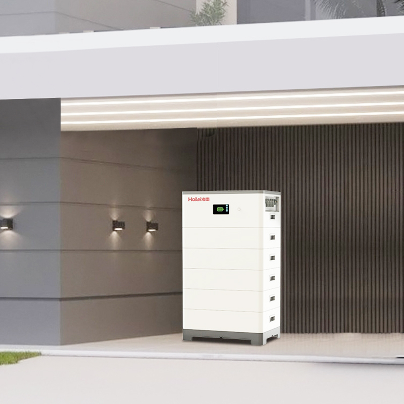 Batería de litio LFP de alto voltaje de 15 KWh apilada con BCU