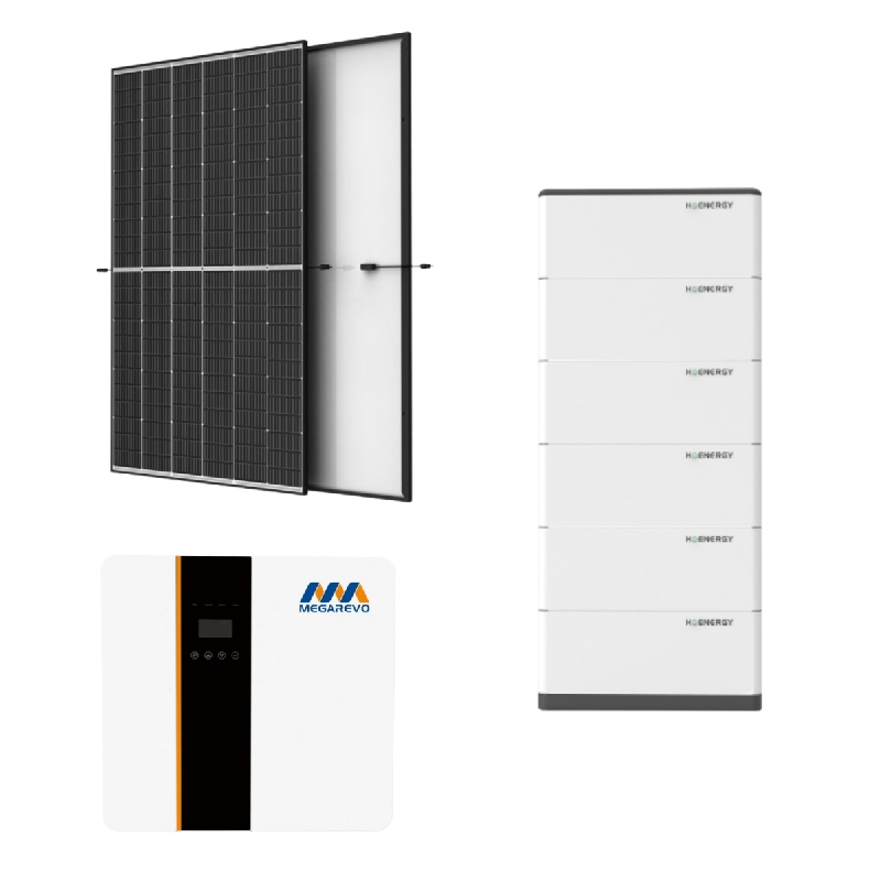 Kit Fotovoltaico de 6KW con almacenamiento de 10KWh