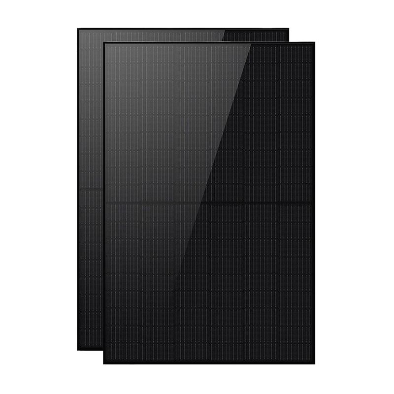 Panel solar de vidrio bifacial negro completo JASolar 435W JAM54D41