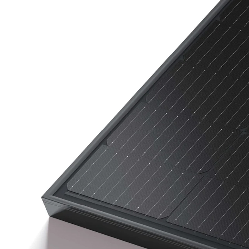 Panel solar de vidrio bifacial negro completo JASolar 435W JAM54D41